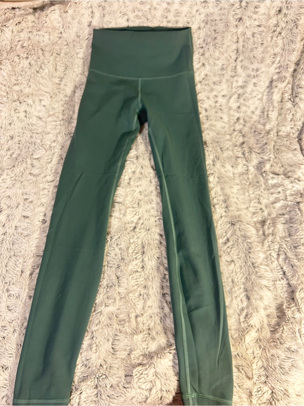 lululemon athletica Deep Green High-Waist Leggings